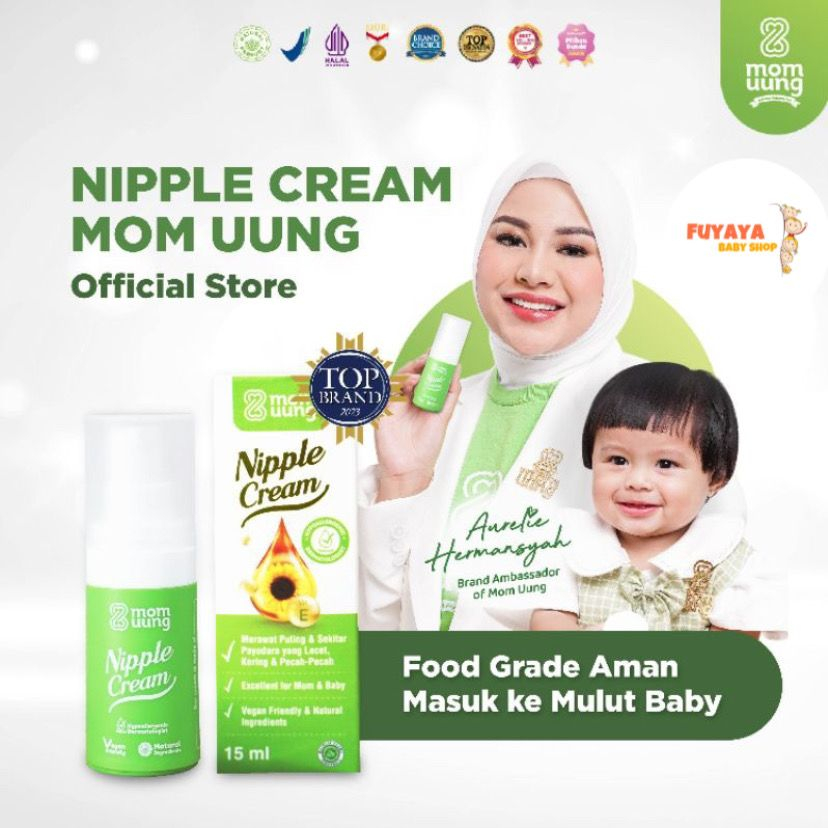 Mom UUNG Nipple Cream 15ml Food Grade Blister Nipple Cream