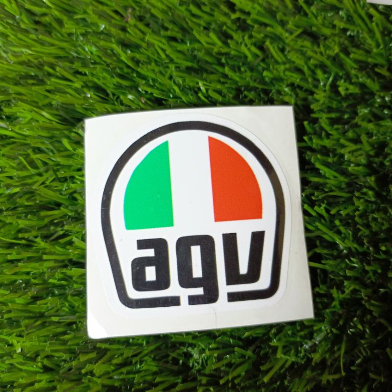Sticker for agv logo helmet cutting sticker | Shopee Singapore
