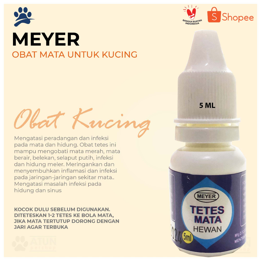 MATA Meyer Animal Eye Drops Cat Rabbit Hamster | Shopee Singapore