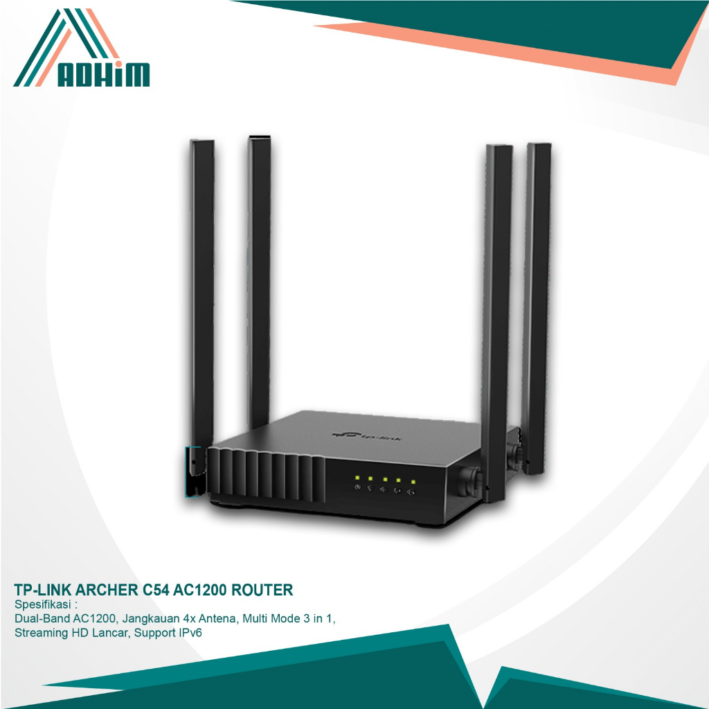 Tp-link Archer C54 AC1200 WiFi Router Official Warranty | Shopee Singapore