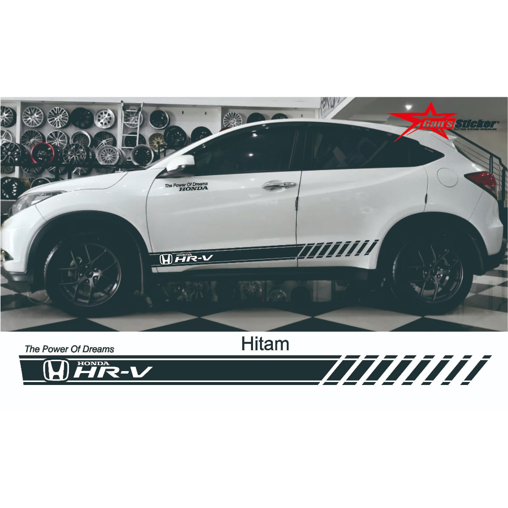 Sticker honda hrv 2019 2020 2021 2022 sticker hrv Old Accessories honda