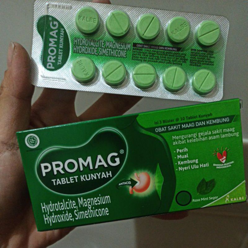 Promag Chewable Tablets Medication For Bloated Nausea For Children And ...