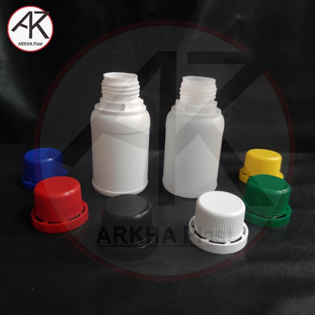 LABOR BOTTLE 100ml AGRO 100 cc HD PLASTIC CHEMICAL ROUND WHITE DOFF ...