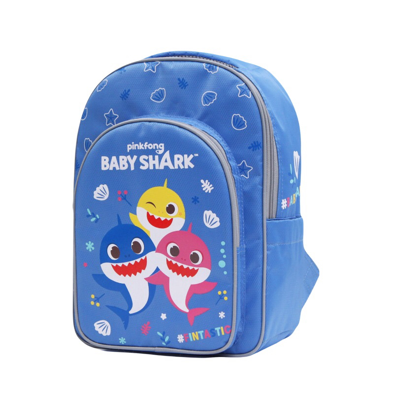 Pinkfong Baby Shark Fintastic School Backpack Babyshark Character Children s Backpack Shopee Singapore
