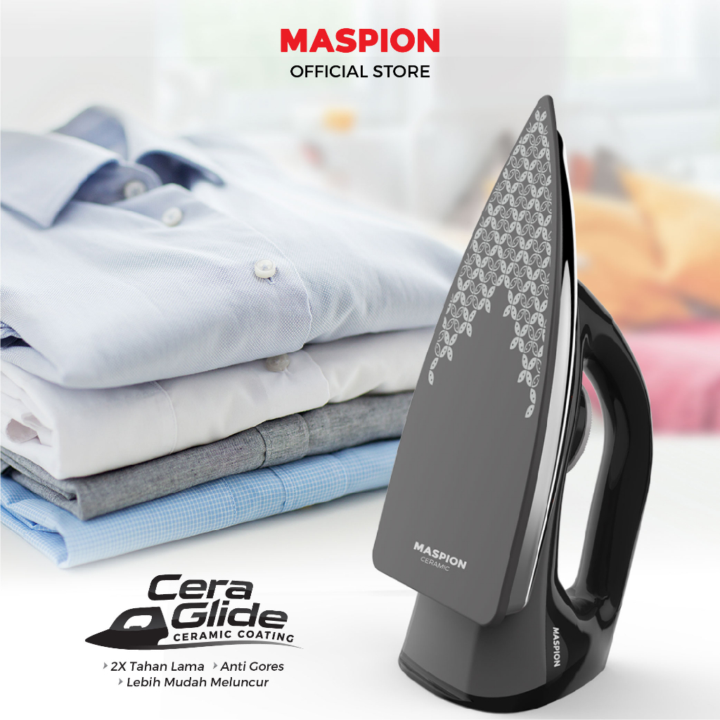 Maspion Setrika Automatic Iron Ceramic HA-380 - Gambar 3