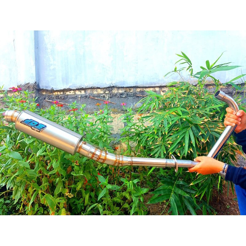 BSS FANTERA DOS DPJ TLR PEKAJAMAN exhaust FOR MP CB GL TIGER | Shopee ...