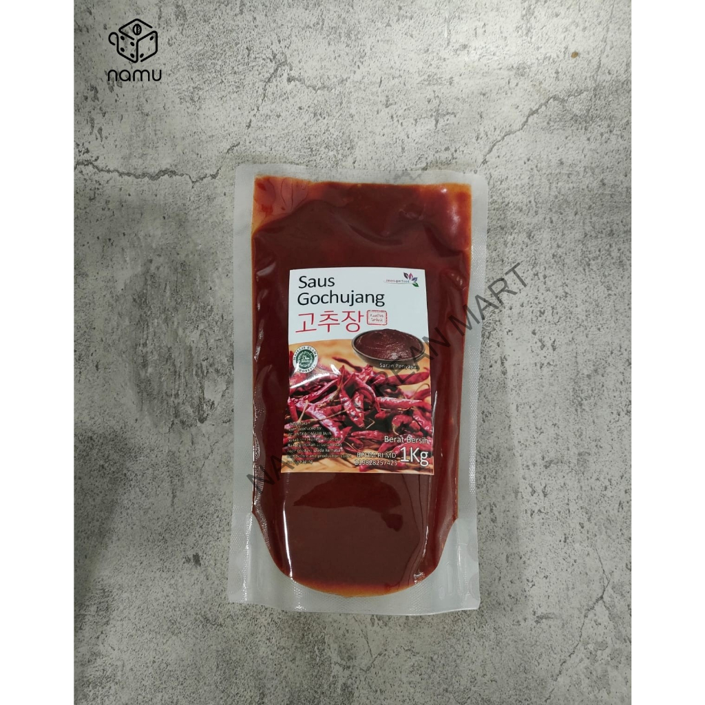 Java Super Food Gochujang Sauce 1kg/Gochujang/korean Chili Paste/Halal Gochujang/Tteokbokki