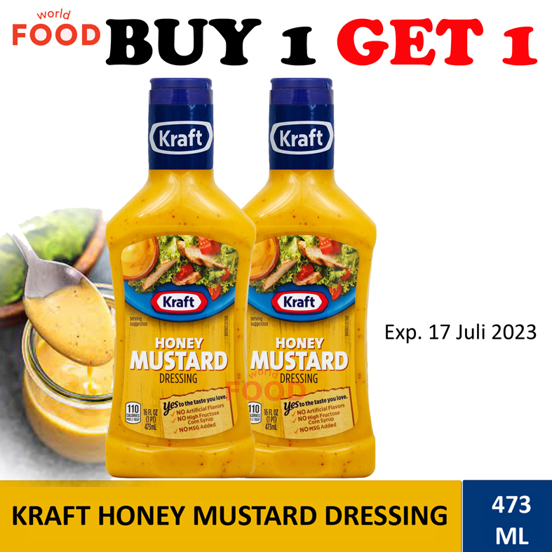 Kraft HONEY MUSTARD DRESSING *BUY 1 GET 1 FREE* Shopee Singapore