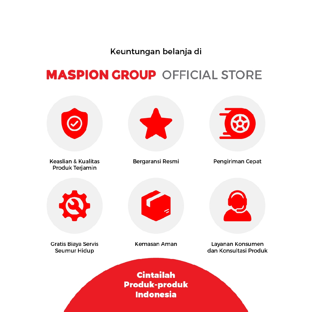 Maspion Ventilating Exhaust Fan Kipas Ventilasi 16 Inch MV-3400 NEX - Gambar 3