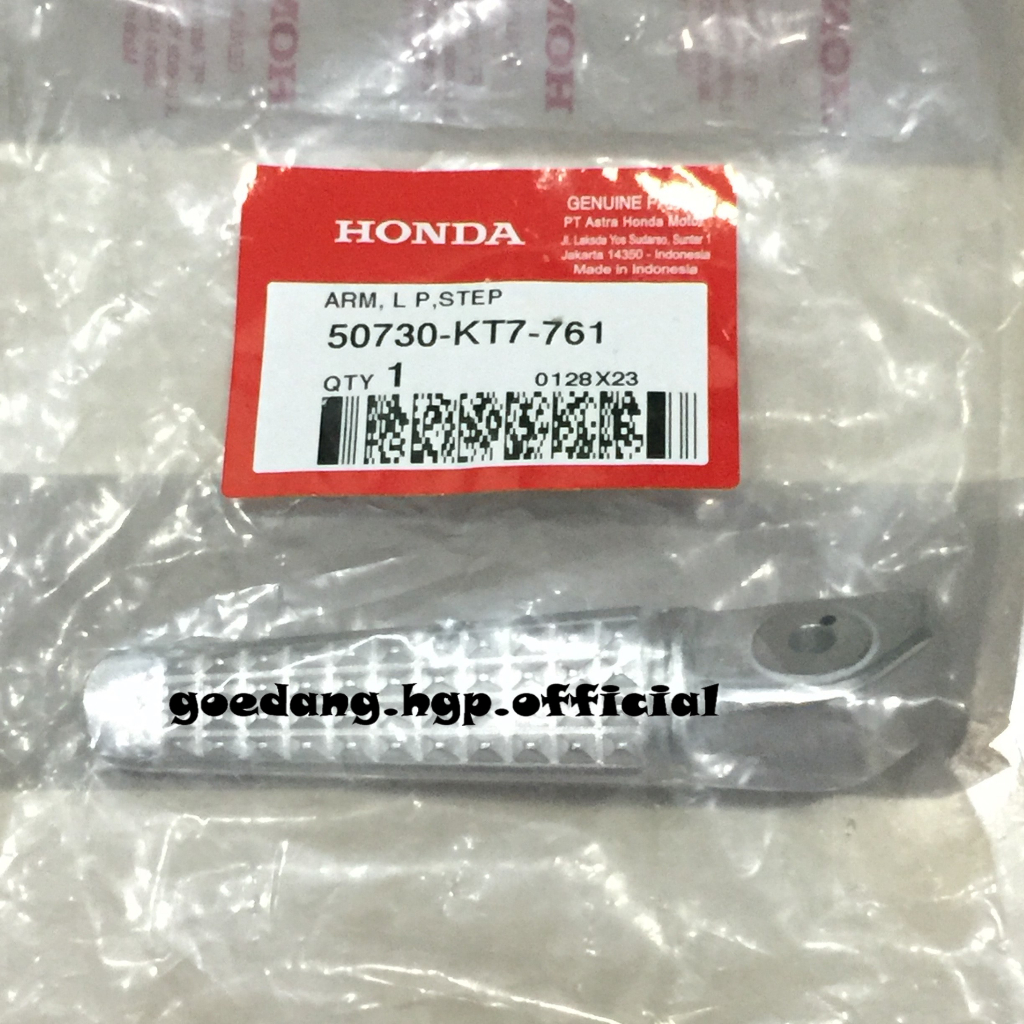 Arm Left Pillion Step Footstep Rear Left CB150R CBR150R CB150X SONIC ...