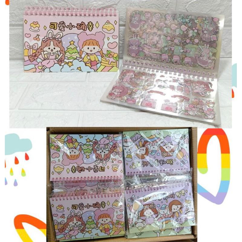 1diary Contents 50 Sheets Sticker Waterproff Momo Calendar Shape/Diary