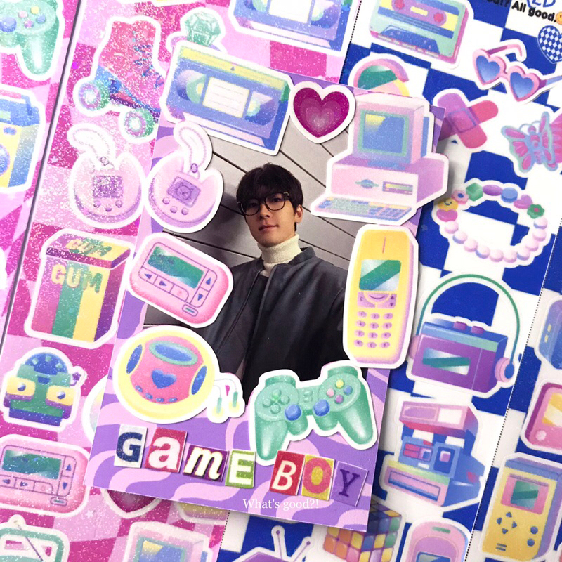 MY WORLD RETRO STICKER by What's Good!? | Shopee Singapore