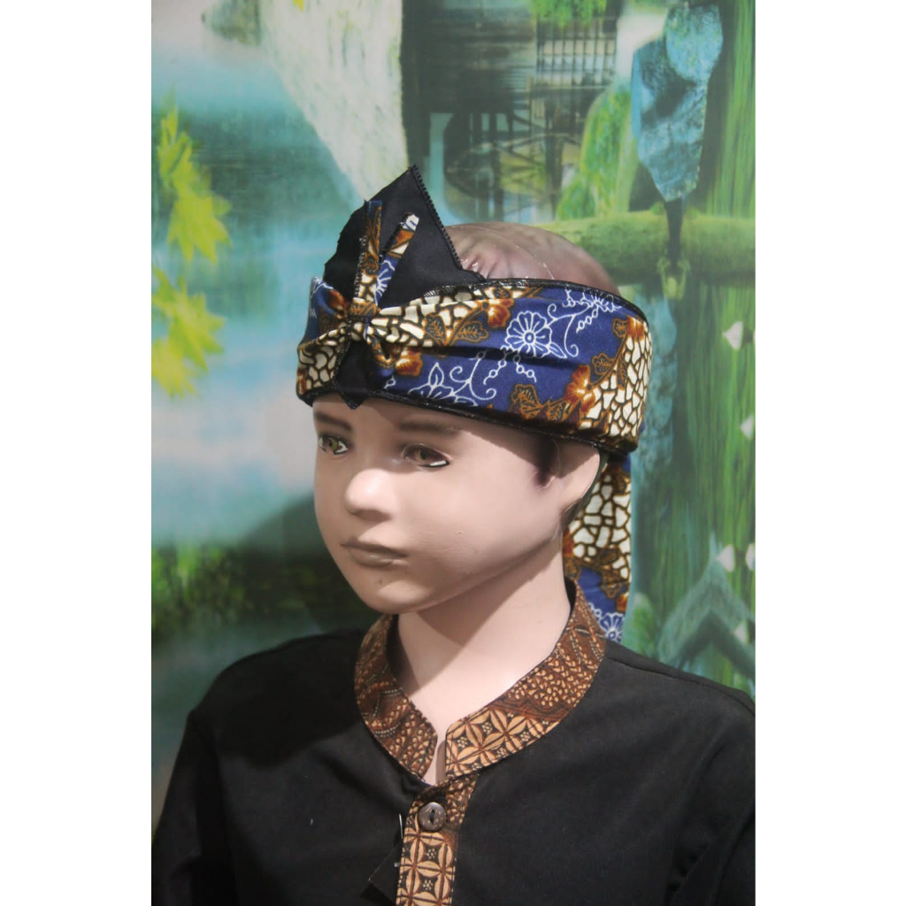 Headband sunda Java Traditional Javanese Children batik Ages 1-10 Years ...