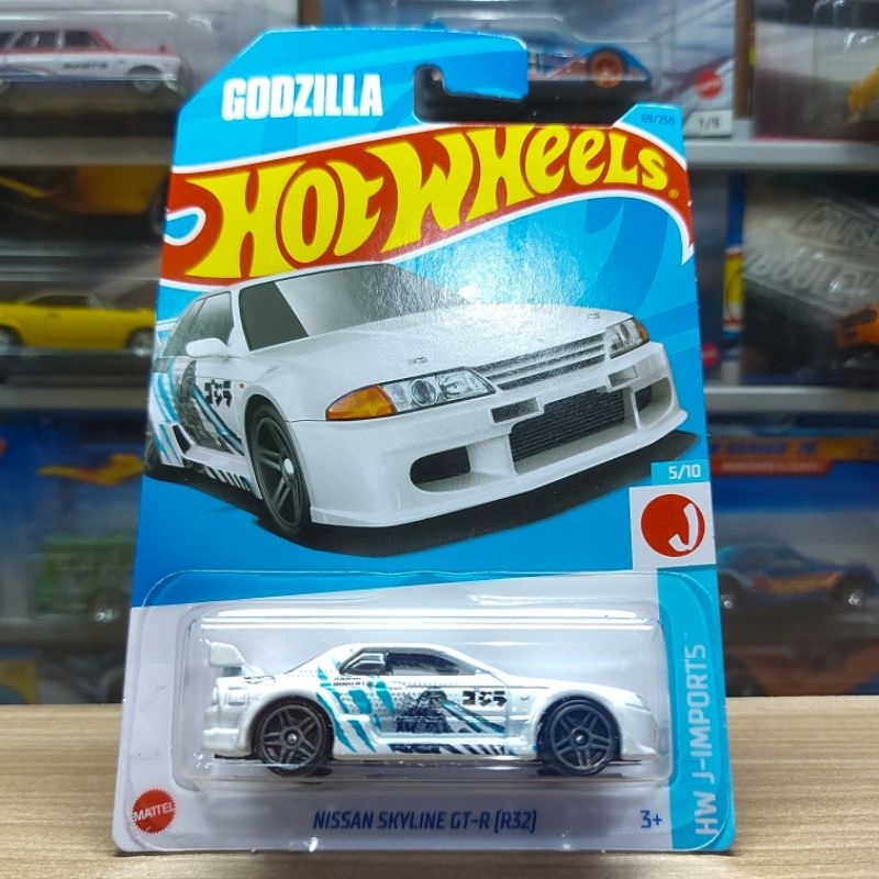 PUTIH Hor WHEELS NISSAN SKYLINE GT-R R32 White 2023 - GODZILLA | Shopee ...
