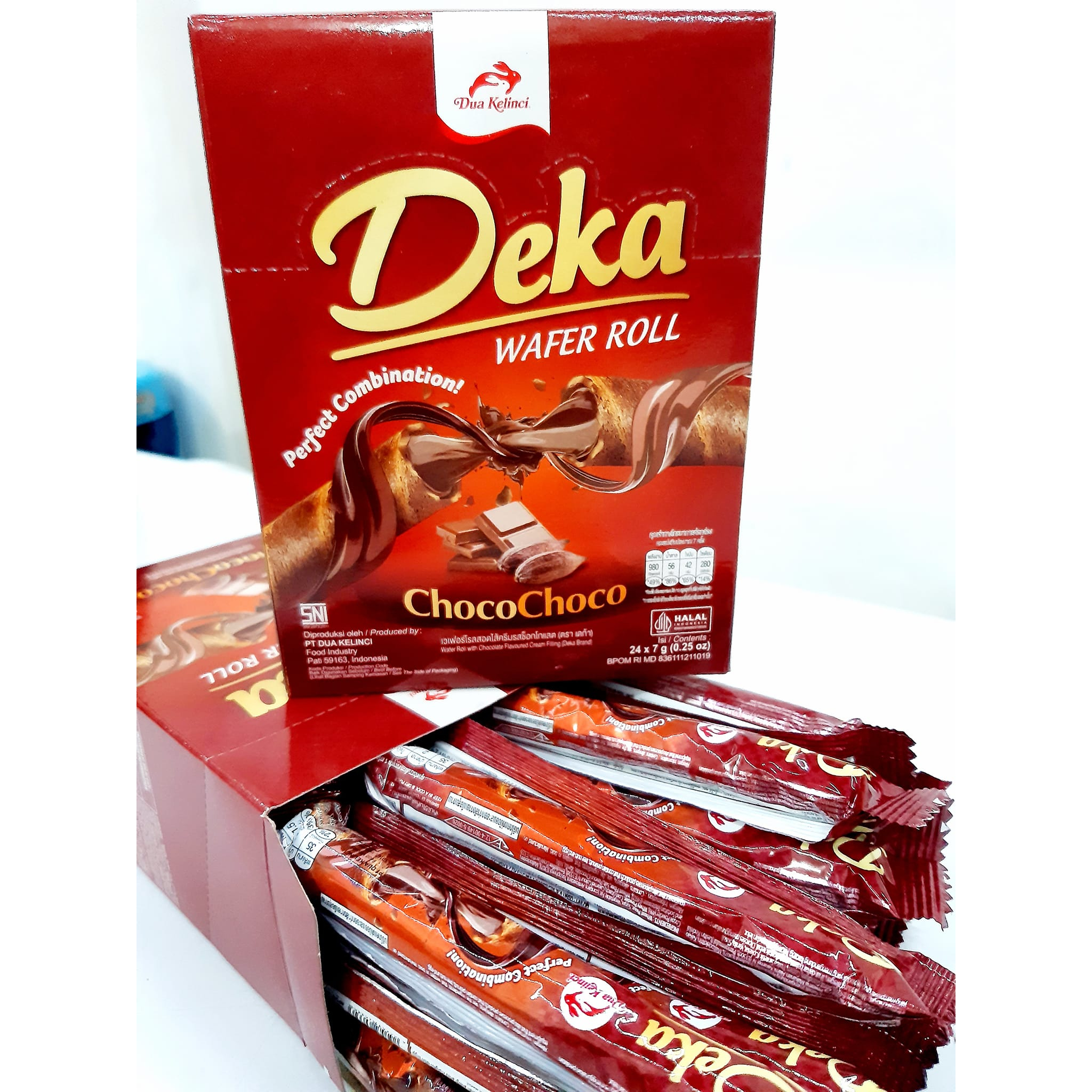 DEKA WAFER ROLL 1 BOX CONTAINS 24 | Shopee Singapore