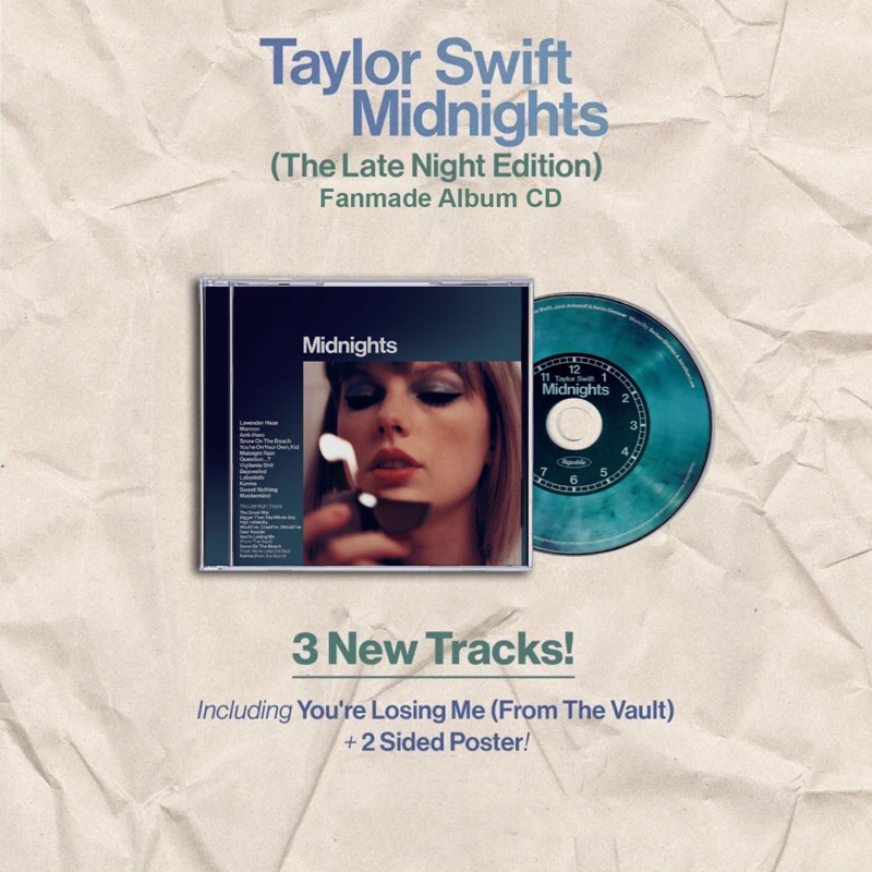 Midnights the late night discount edition cd