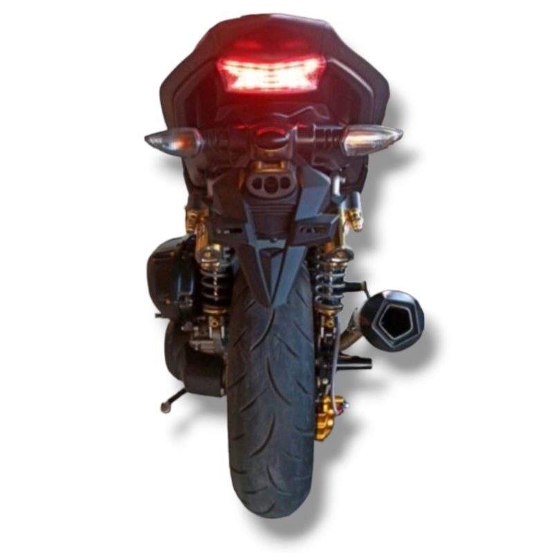 Yamaha Aerox 155. Custom Variation Rear Fender Fender | Shopee Singapore