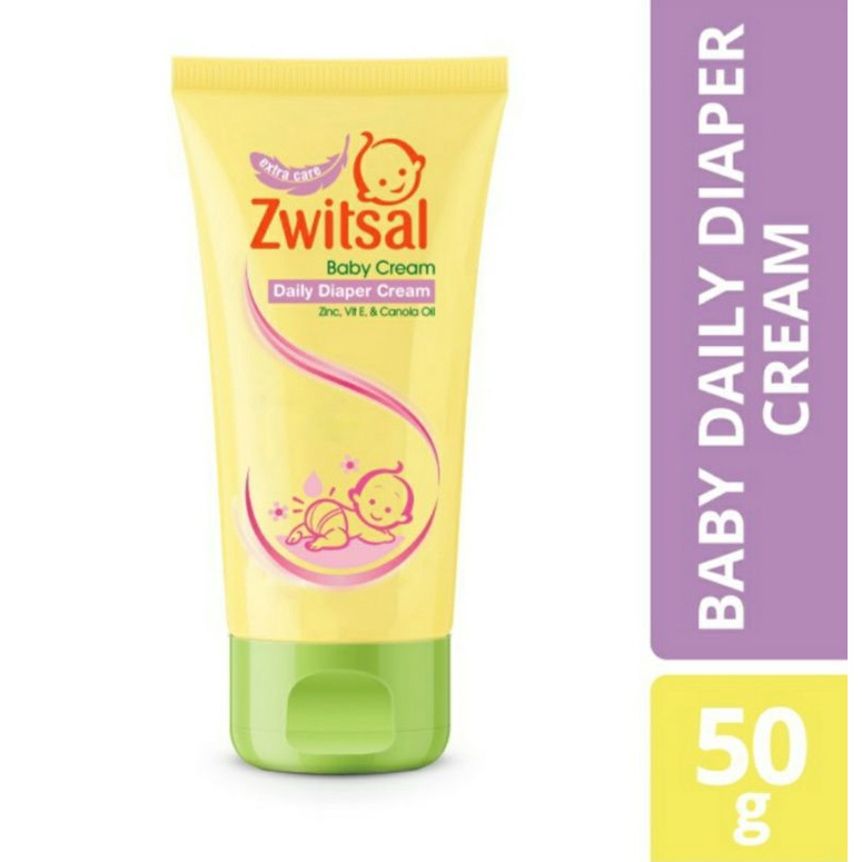 Zwitsal Zwitsal Extra Care Baby Cream Anti Diaper Rash With Zinc 50ml