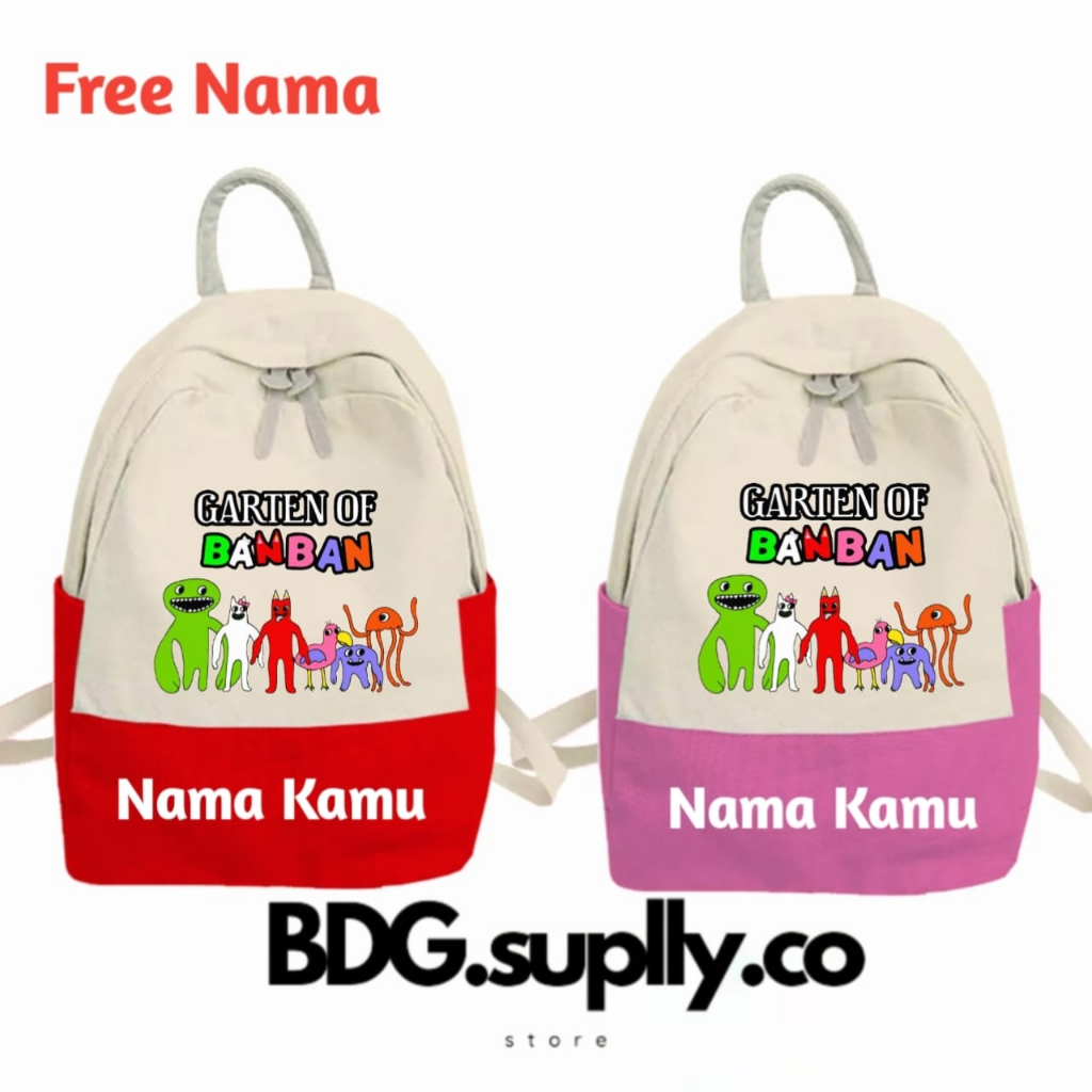 Backpack backpack for elementary school children tk logo garten of