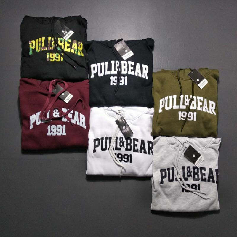 Pull and bear hot sale black hoodie