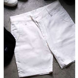 White best sale short pants