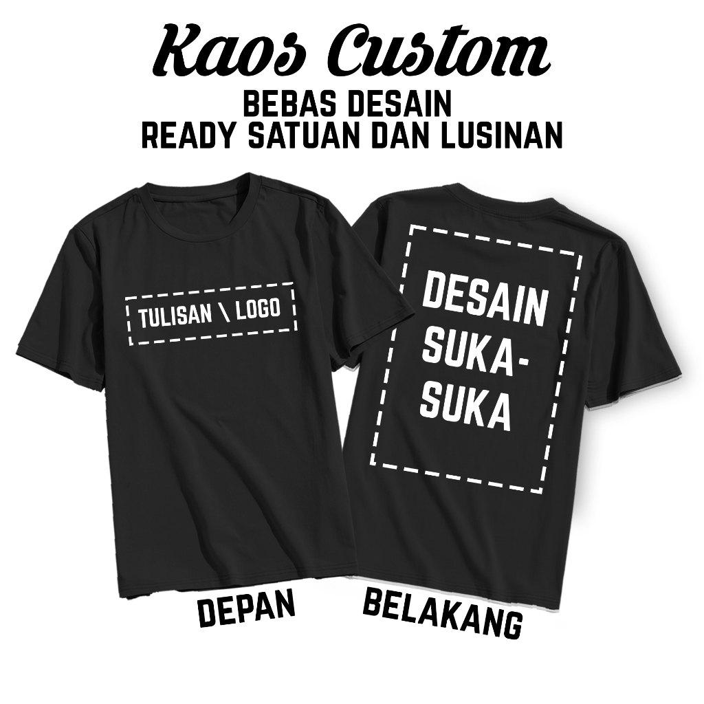 Custom Unit Screen Printing TShirts Front And Back Can REQUEST Photos Of Logo Pictures, Names