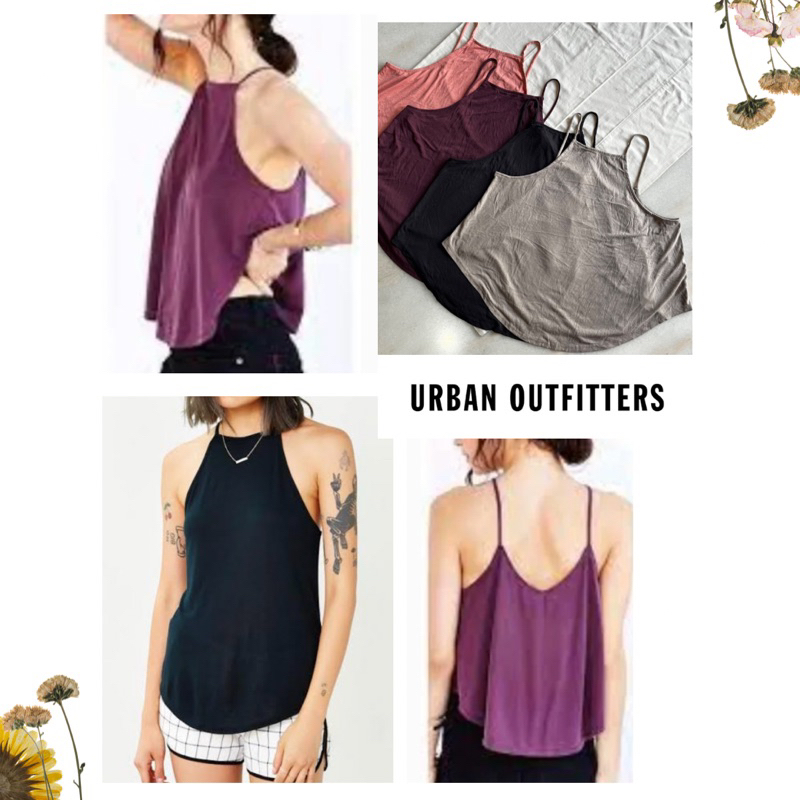 Urban Outfitters Silence + noise black high rise waisted stirrup