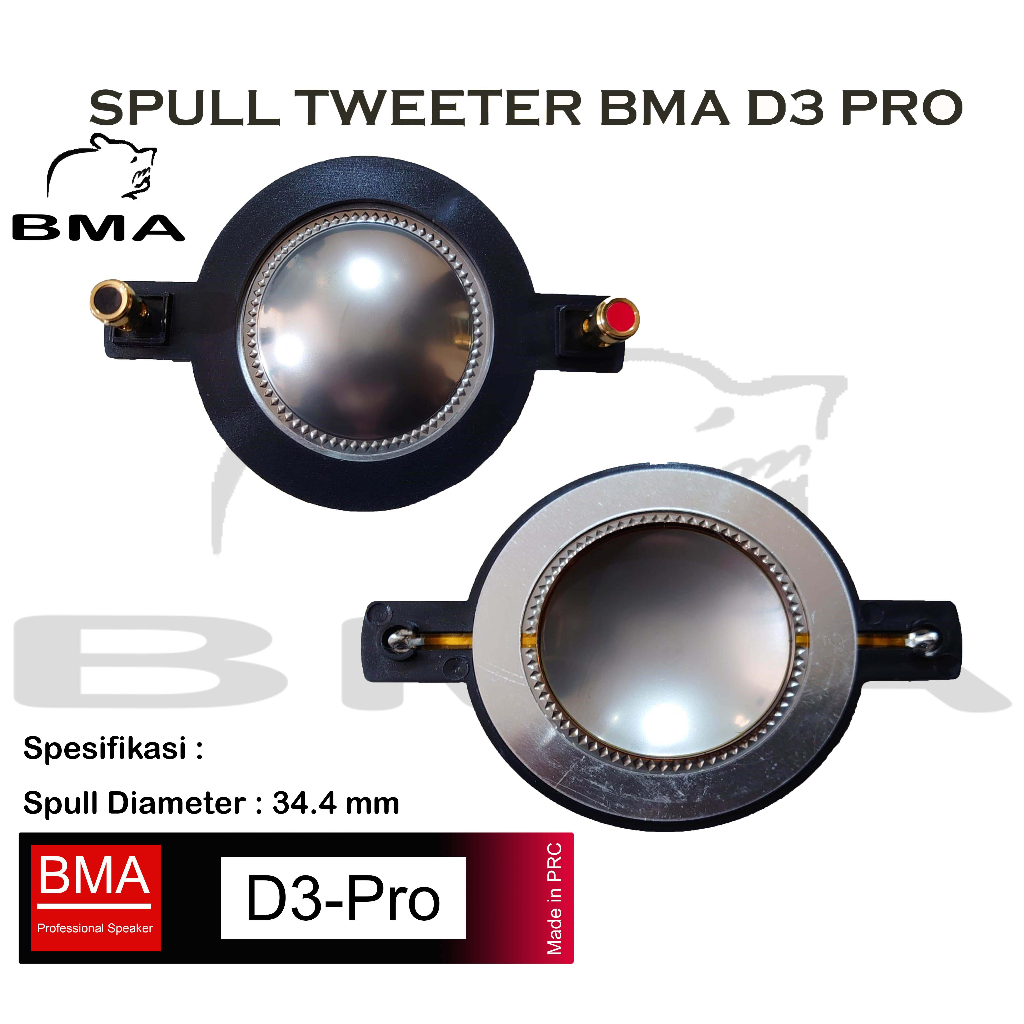 Spool Tweeter BMA D3 Pro Spool Spool Tweeter Driver BMA D3 Pro | Shopee ...
