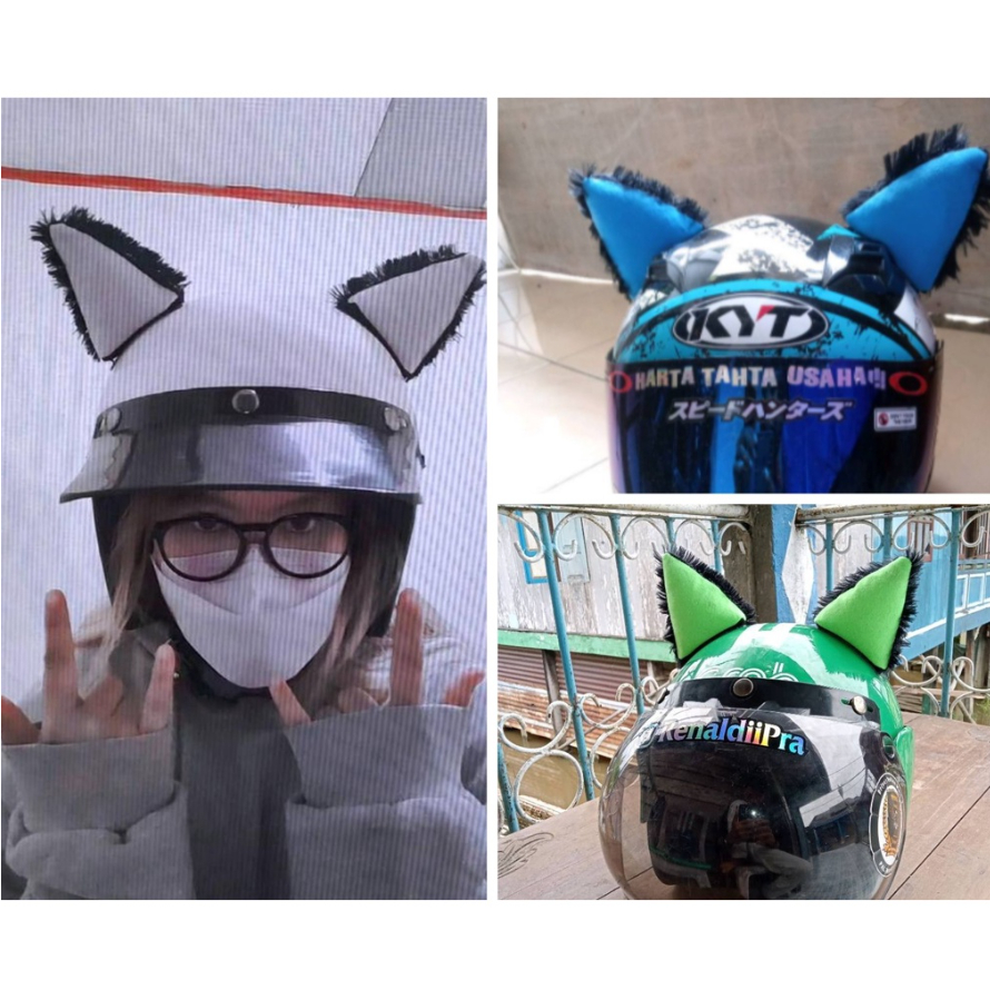 Cat Ears helmet Accessories Cat Ear helmet Cat Ear helmet Halfface ...