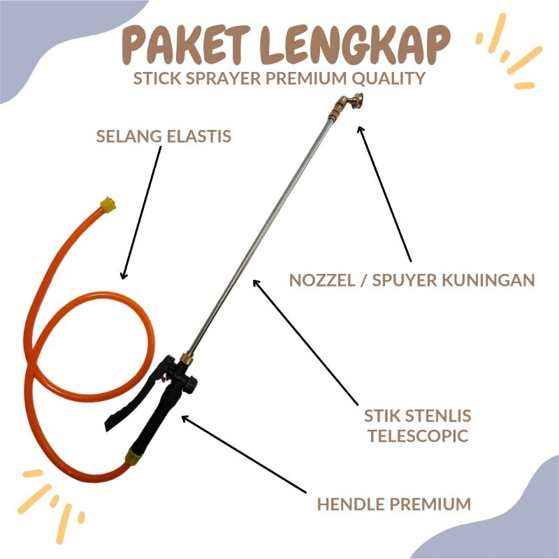 Premium Stick/Electric SPRAYER Stick/CAS Tank Stick/CAS Tank Handle/CAS