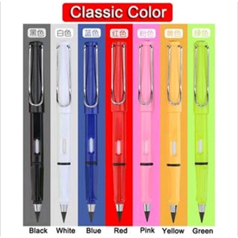 Pencil Eterna Unlimited Tanpa Isi Untuk Sekolah Eternal Pencil Premiun - Gambar 3