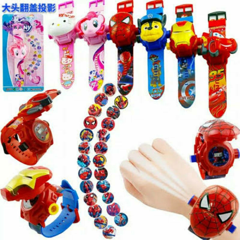 Children's Character Watch Projector Clock | Shopee Singapore