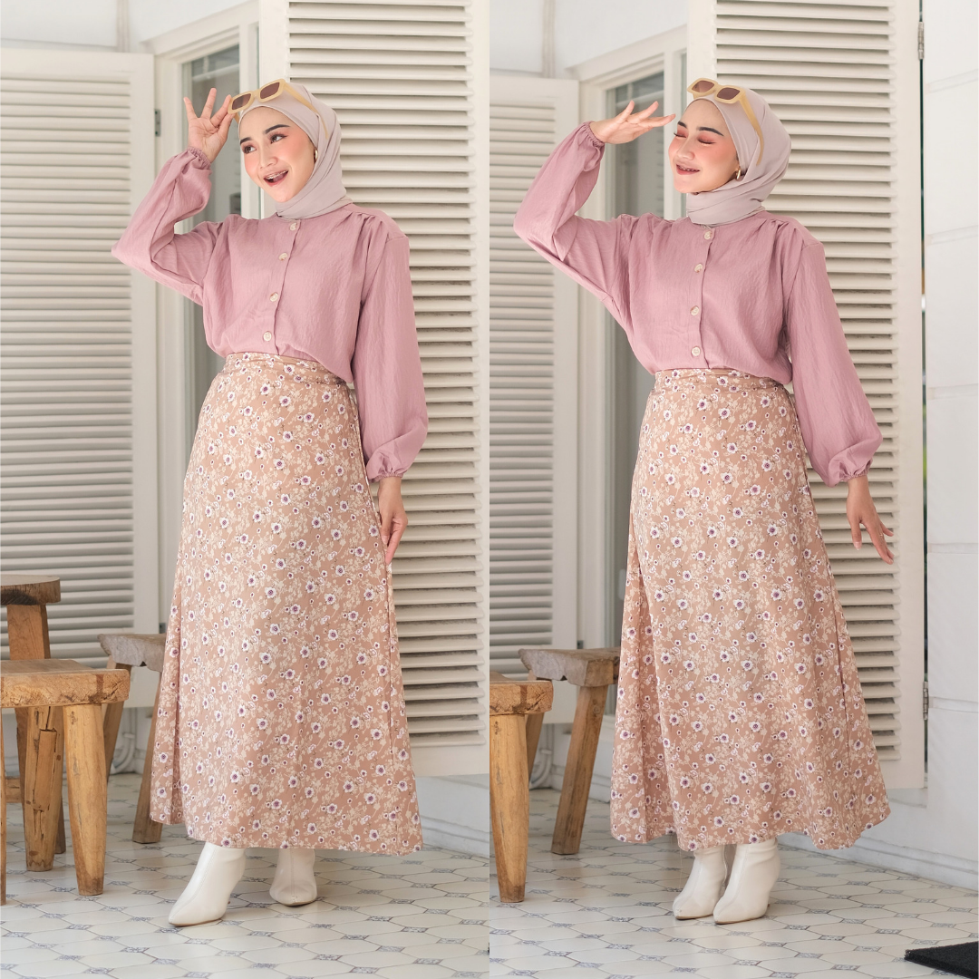 Flower SKIRT JANGMI FLOWERY SKIRT Dee PART 2