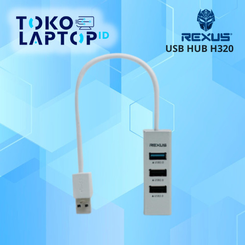Rexus H320 USB Hub 3.0 Garansi Resmi - Gambar 2