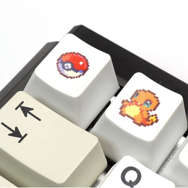 Pokemon Keycaps Mechanical keyboard, Artisan custom keycap Mechanical ...