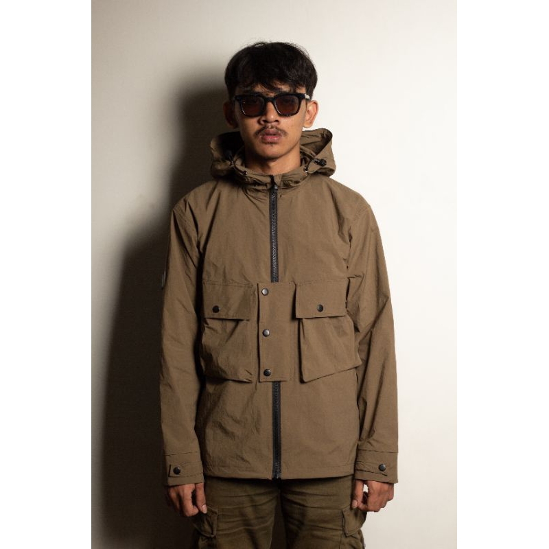 Troublemaker JACKET CHAMBERS BROWN - OUTDOOR JACKET - CASUAL JACKET ...