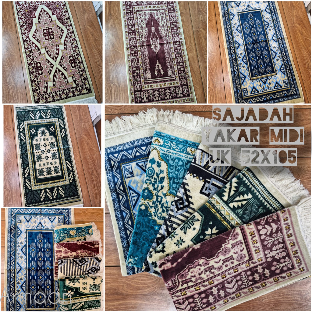 Yakar Midi Thick Fur Prayer Rug SPIEGEL size 52x105 cm | Shopee Singapore