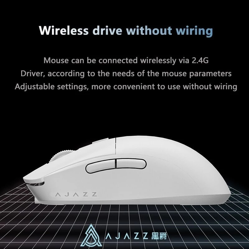 Ajazz AJ199 / AJ-199 Wireless Lightweight Gaming Mouse - Gambar 2