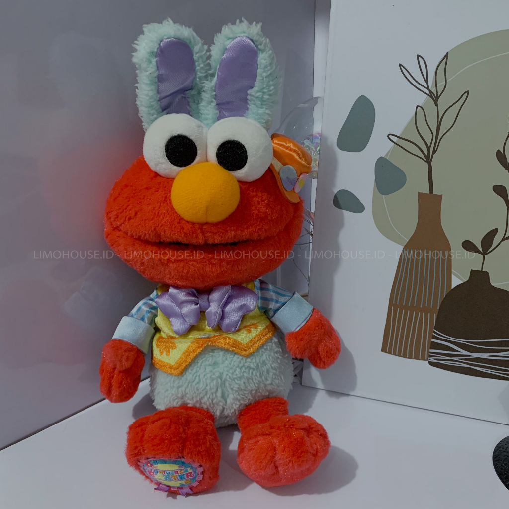 Elmo Sesame Street Bunny Doll Custom Rabbit Costume Universal Studio ...