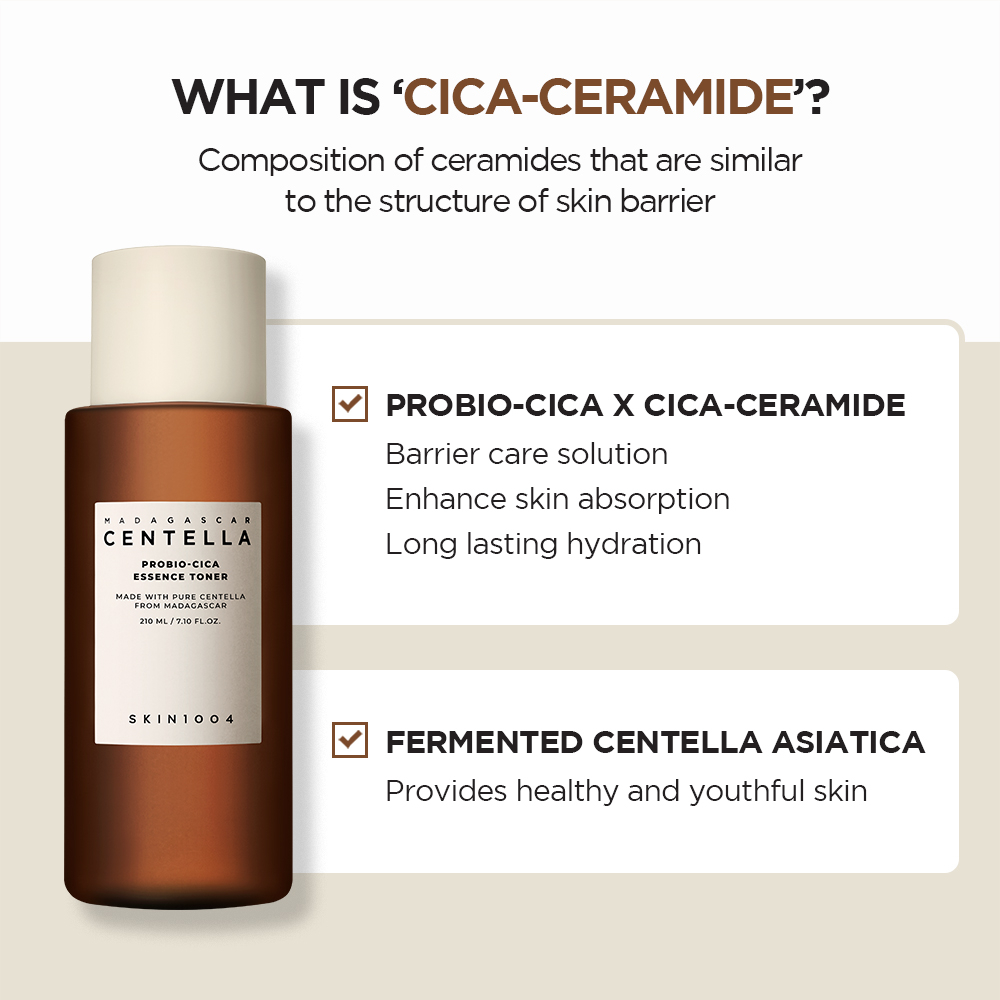 SKIN1004 Barrier Boosting Power Trio (Probio-Cica Intensive Ampoule 50ml + Essence Toner 210ml + Enrich Cream 50ml) - Gambar 3
