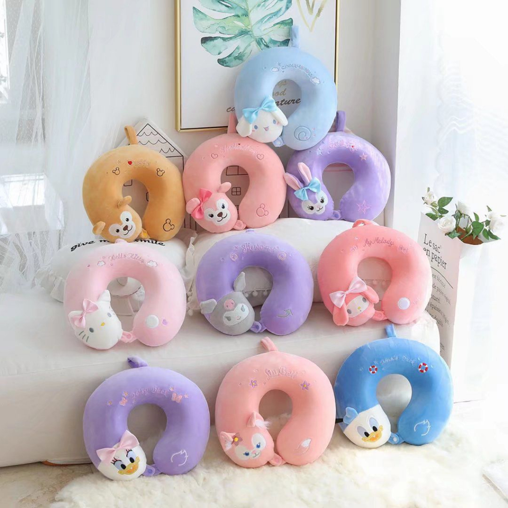 Cinnamoroll KUROMI MELODY NECK PILLOW HELLO KITTY DONALD DUCK DAISY ...