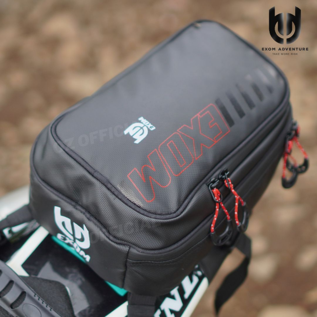 Exom - BOX 02 motorcycle Rear Fender Bag - motorcycle Luggage Bag ...