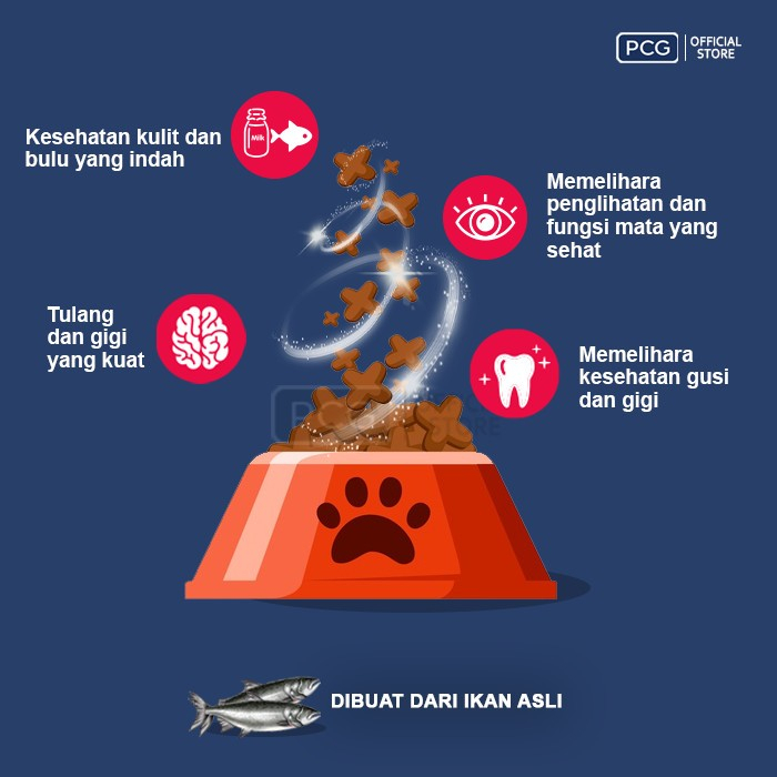 Cat Choize Plus Kitten Food Tuna & Salmon 450G - Gambar 2