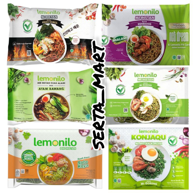 Healthy Noodles Lemonilo Soup / Korean Spicy Fried Noodles / Rendang ...