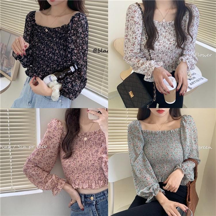 Alice Cute Top | Shopee Singapore