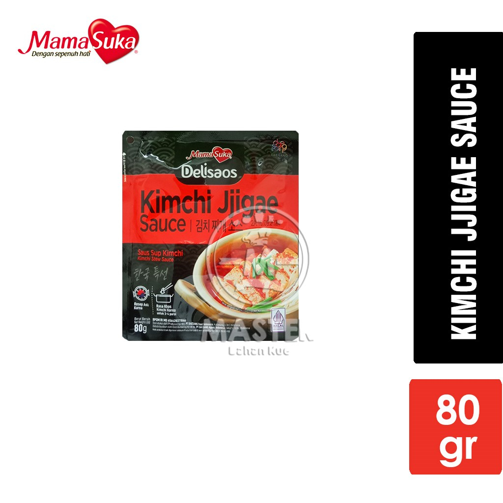 Mamasuka Tilleos Kimchi Jjigae Sauce/Kimchi Soup Sauce [80 gr] Shopee