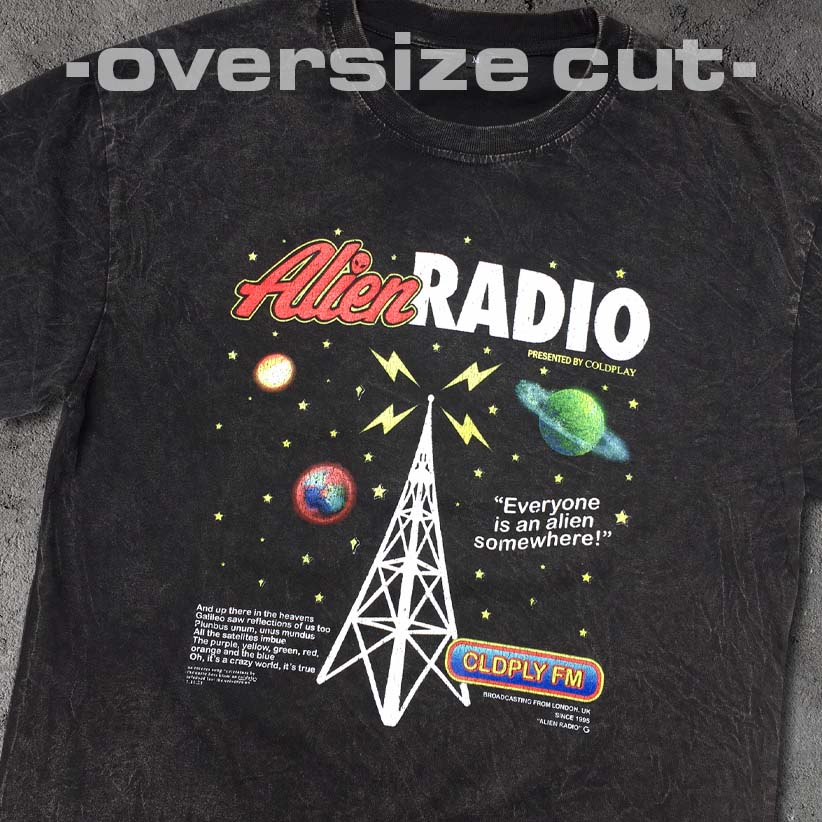 Alien Radio Coldplay T shirt Full Size S-5XL FH667 | eBay