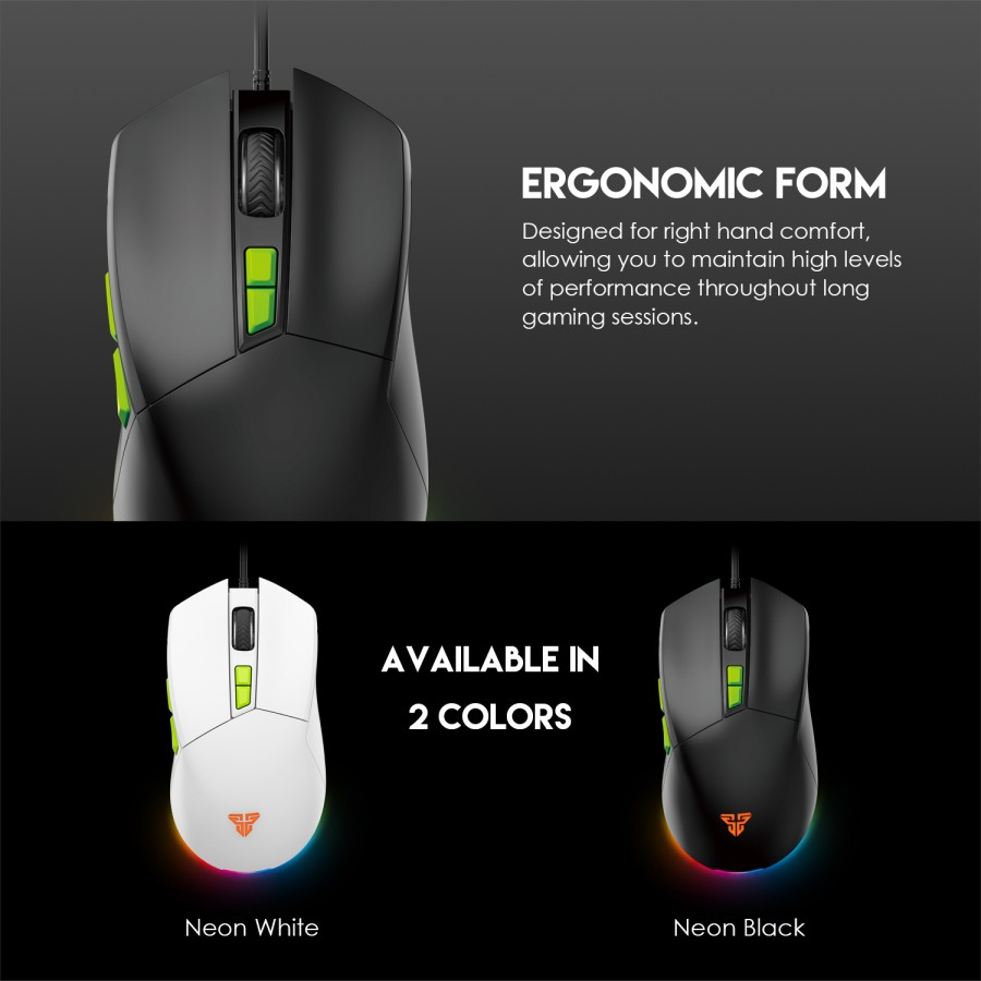 Fantech VX6 / VX-6 Phantom II Gaming Wired Macro RGB - Gambar 2