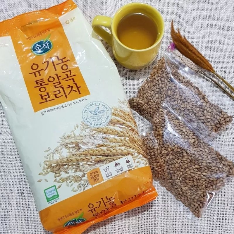 Repack 50g Korean roasted barley tea Korean barley tea boricha peacecha ...