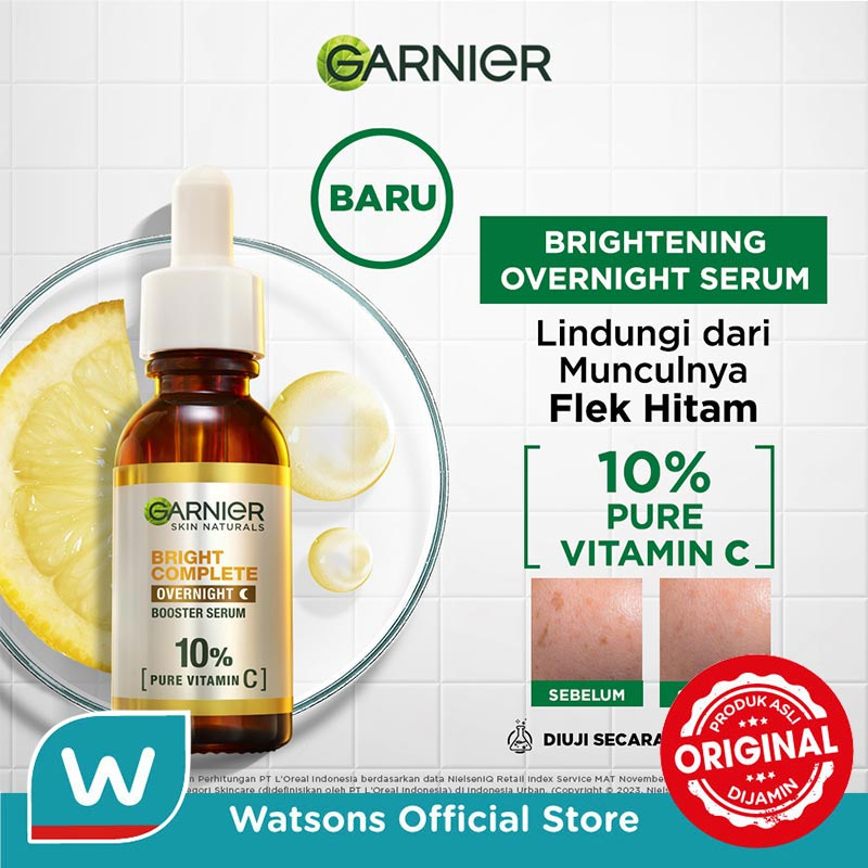 Garnier Bright Complete Vitamin C Overnight Serum 30ml